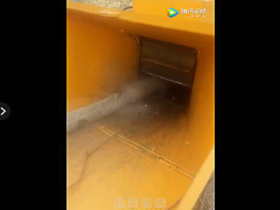 果樹枝粉碎機視頻客戶現場進料展示