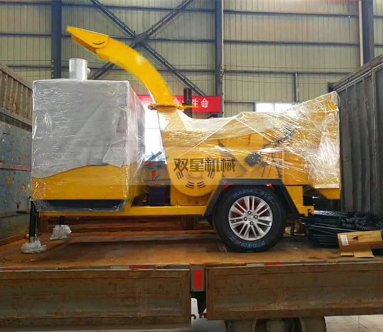 果<a href='http://m.xianhfw.com' target='_blank'><span><a href='http://m.xianhfw.com/1/229.html' target='_blank'><span>樹枝粉碎</span></a>機</span></a>800型一臺發(fā)貨現(xiàn)場