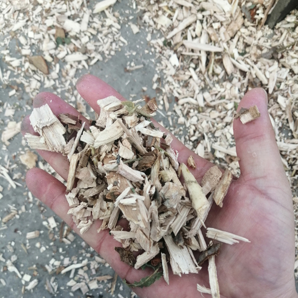 樹(shù)枝粉碎機(jī)粉碎效果-桐木粉碎