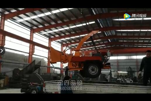 小型樹枝粉碎機(jī)|移動(dòng)樹枝粉碎機(jī)視頻發(fā)貨