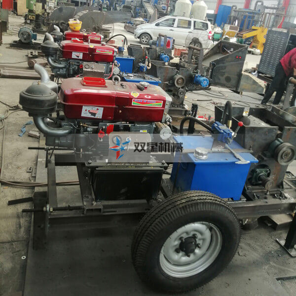 移動樹枝自動粉碎機