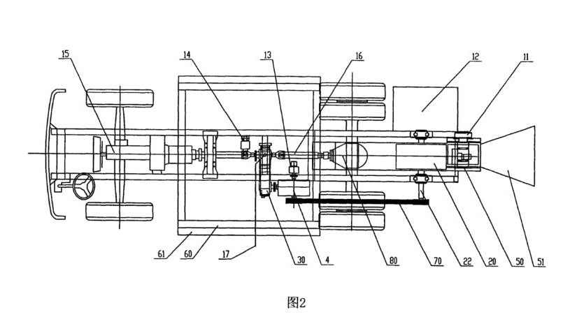 樹枝粉碎機設備刨面圖