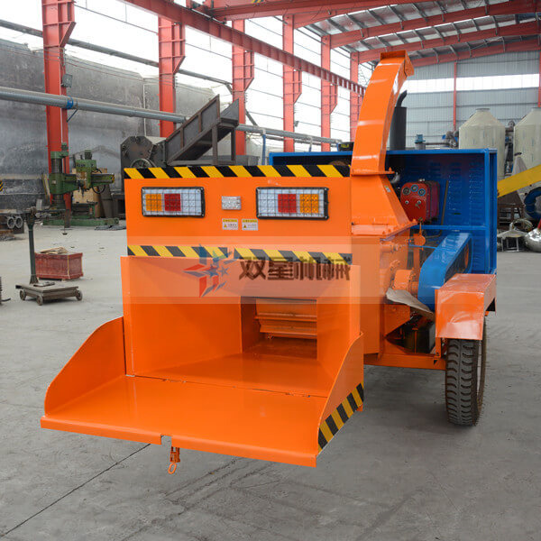 樹枝粉碎機生產現場